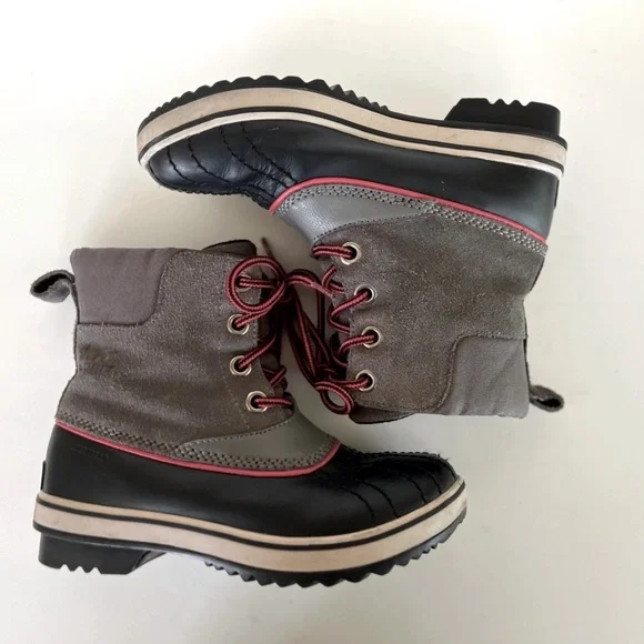 Sorel Slimpack II Youth Big Kids Lace Waterproof Winter Snow Boots, size 4 - Picture 5 of 11